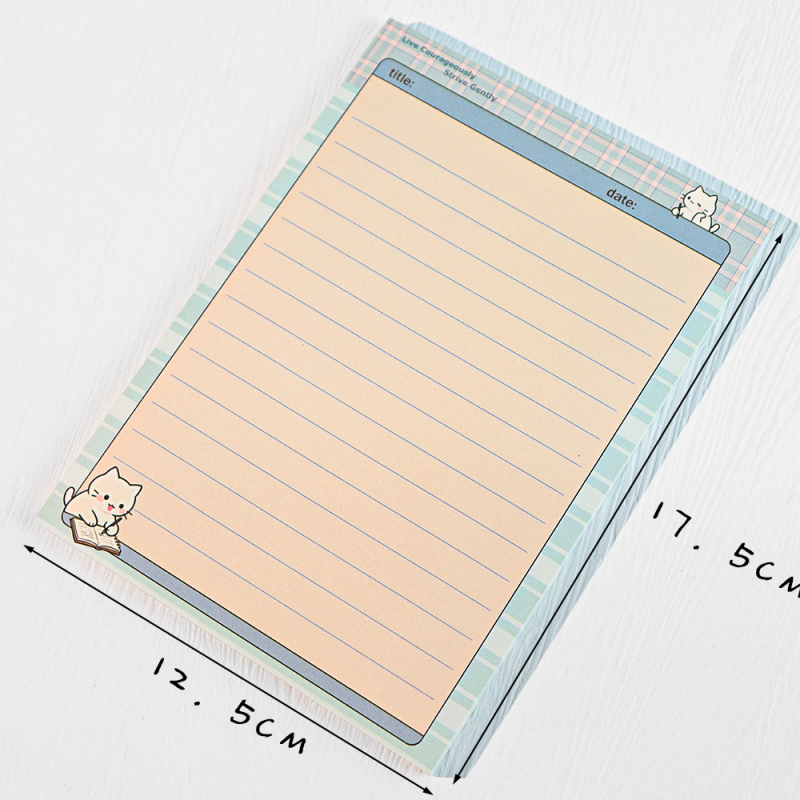 Skic knjiga s karikaturnim dizajnom, model B6, osnovna ambalaža, bez IP licence