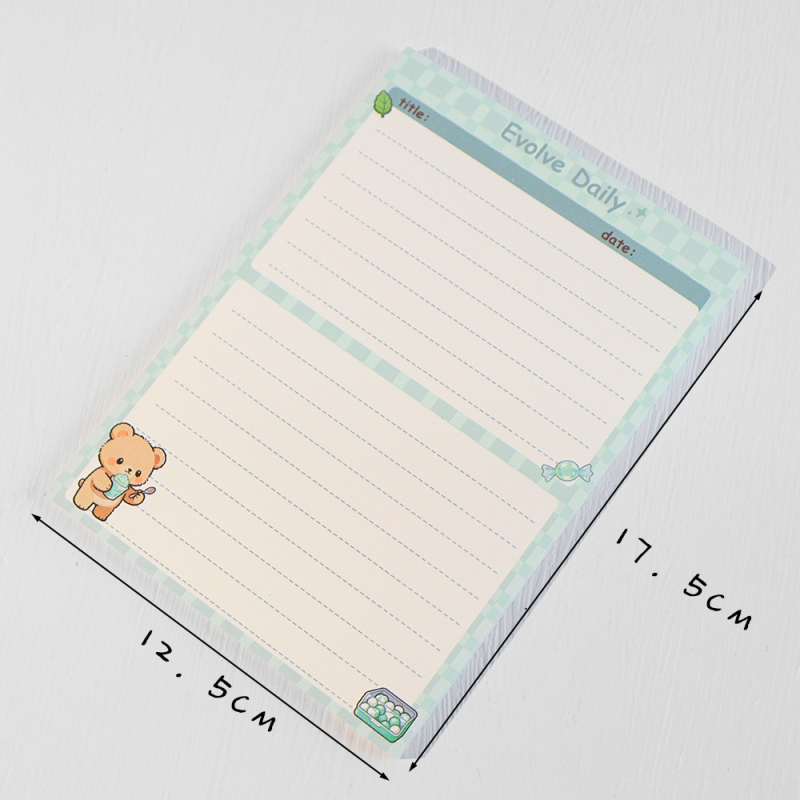 Skic knjiga s karikaturnim dizajnom, model B6, osnovna ambalaža, bez IP licence