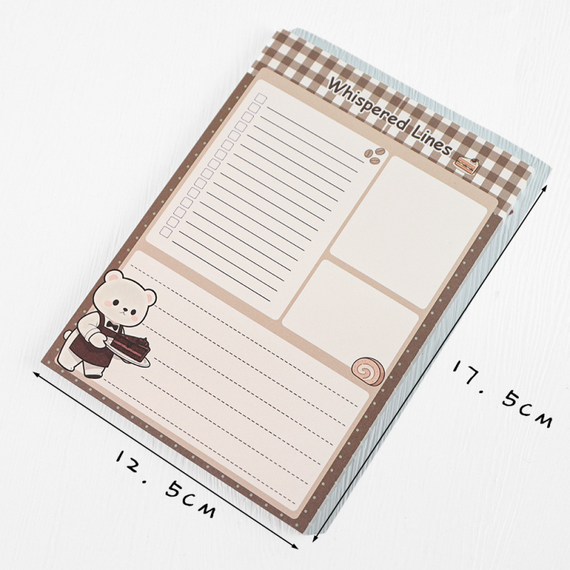 Skic knjiga s karikaturnim dizajnom, model B6, osnovna ambalaža, bez IP licence