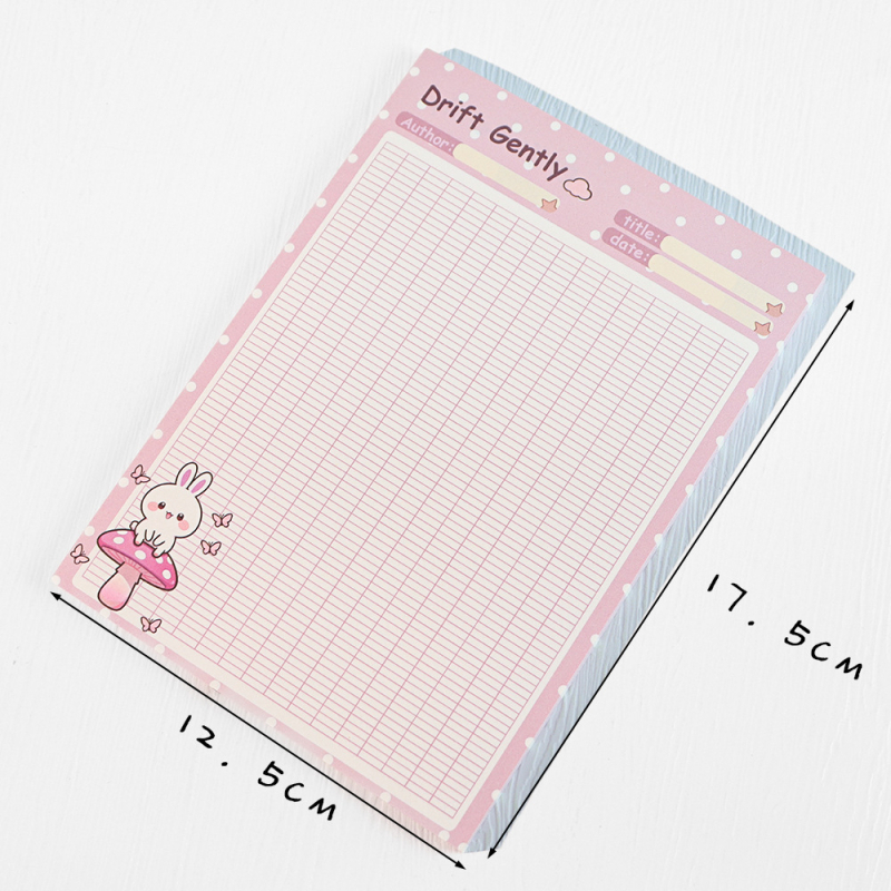 Skic knjiga s karikaturnim dizajnom, model B6, osnovna ambalaža, bez IP licence