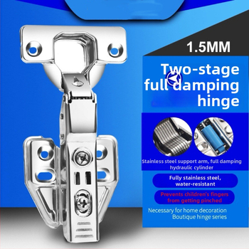 Rozsdamentes acél zsanér szekrényajtókhoz; alkalmazás: szekrényajtók; Hechsa márka; magáncímke; finom polírozás