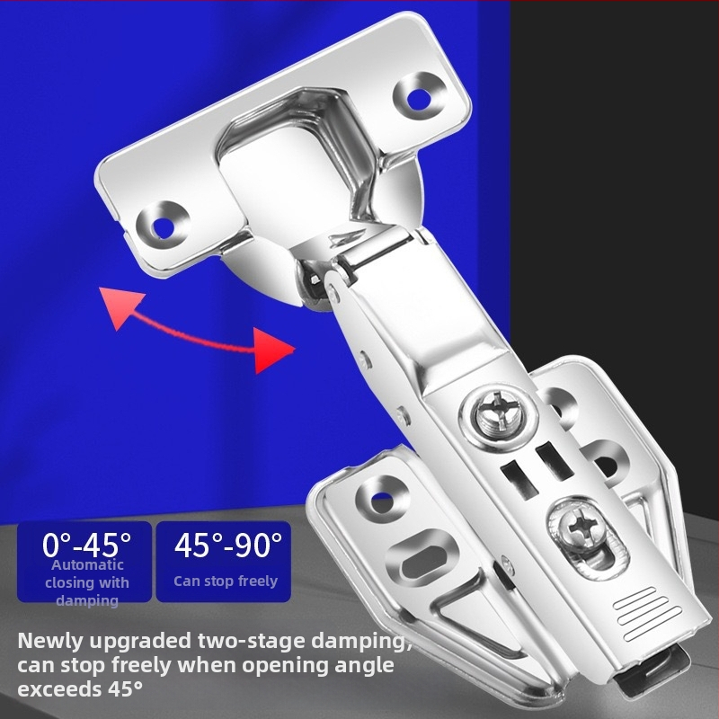 Rozsdamentes acél zsanér szekrényajtókhoz; alkalmazás: szekrényajtók; Hechsa márka; magáncímke; finom polírozás