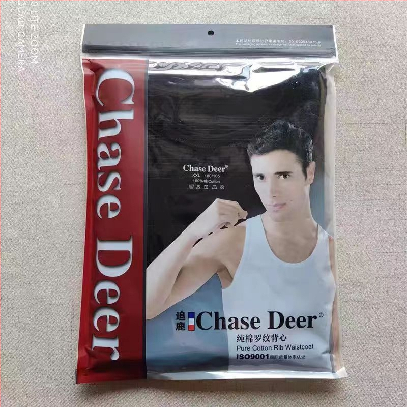 Chasing Deer muška pamučna vest s širokim ramenima, 100% pamuk, žičana ribana tekstura, proljeće 2024