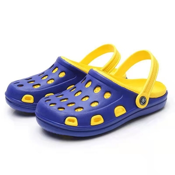 Sandale bărbați perforate cu talpă EVA și partea superioară EVA, închidere cu cataramă, stil lejer