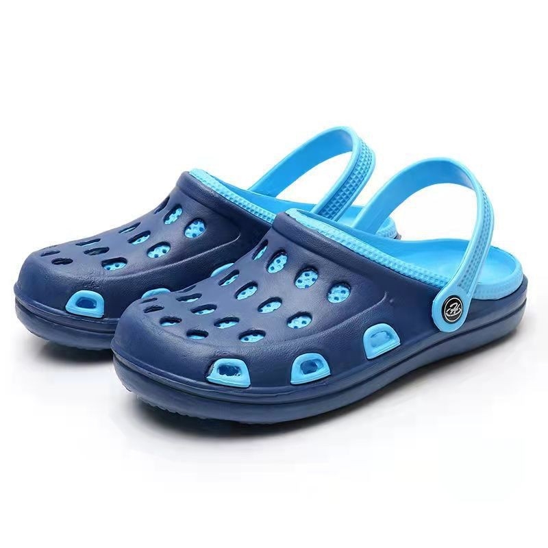 Sandale bărbați perforate cu talpă EVA și partea superioară EVA, închidere cu cataramă, stil lejer