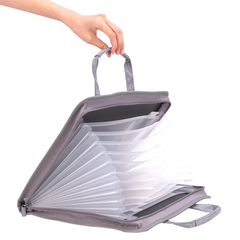 Deli 72560 Φάκελος Αρχείων Ακορντεόν με 13 Θήκες από PP