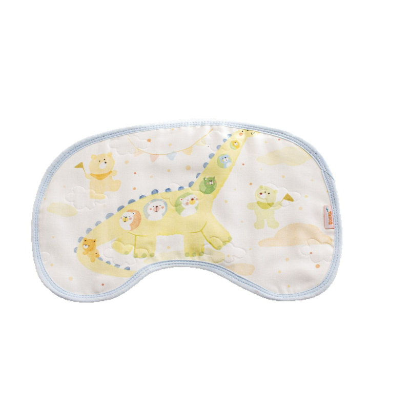 Jastučić za novorođenčad i podloga za slinu — dizajn Cartoon Cloud, 12-slojna pamučna gazasta tkanina, mekana i vrlo upijajuća