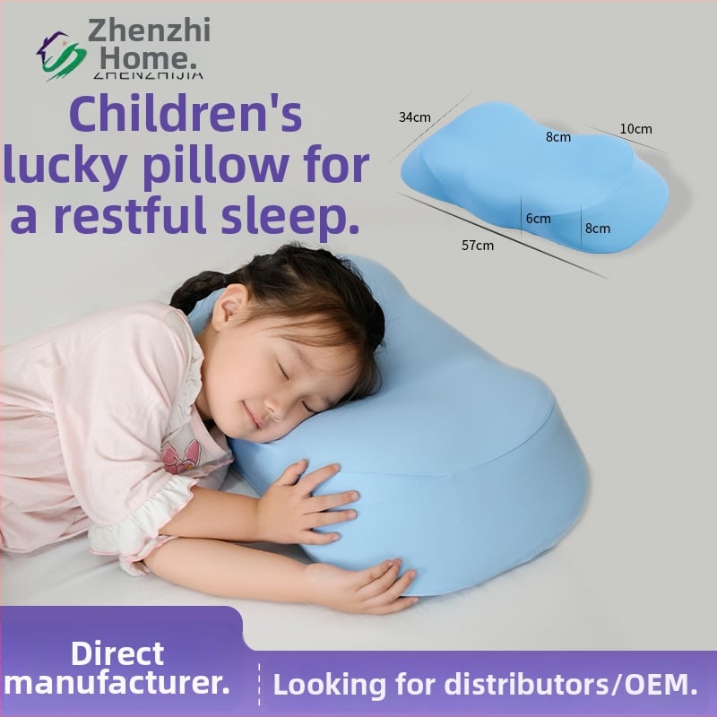 Dječji jastuk za vrat za uzrast 6-15 godina, memorijska pjena, oblik leptira, srednja potpora, za jednoga korisnika