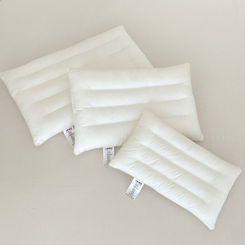 Μειωμένου προφίλ μαξιλάρι από βαμβάκι με γέμισμα ινών πρωτεΐνης σόγιας, ορθογώνιο για ενήλικες, 0.55-1.0 kg