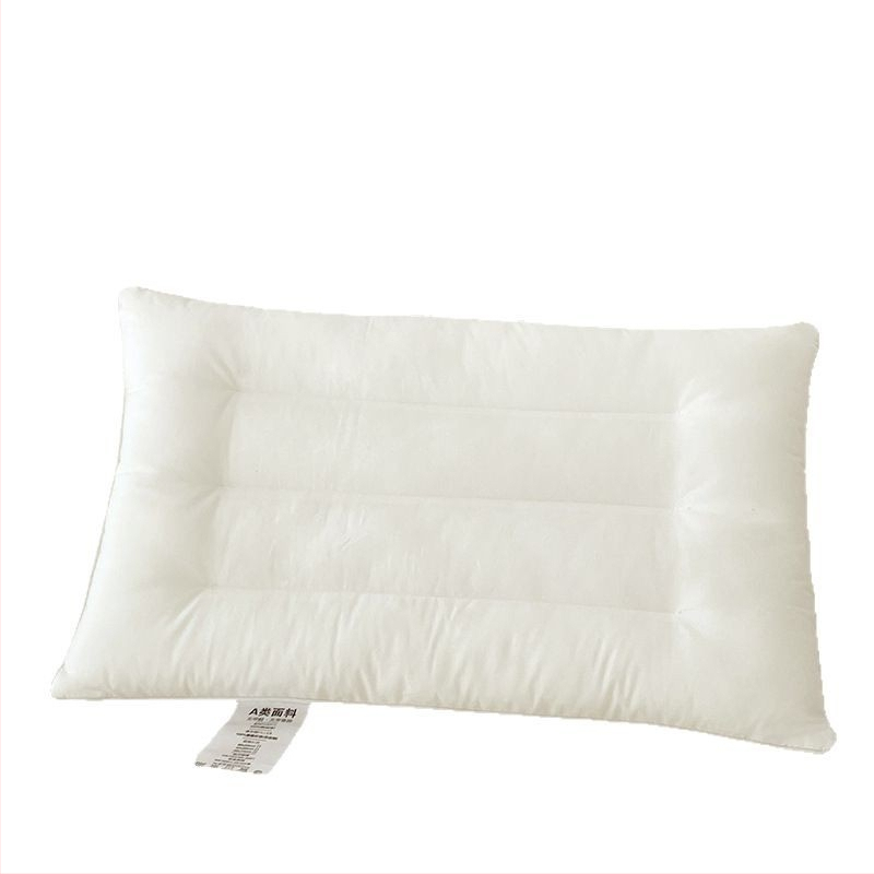 Nízkoprofilná bavlnená vankúš s výplňou zo sójovej proteínovej vlákniny, obdĺžnikový pre dospelých, 0.55-1.0 kg
