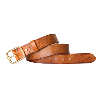Kožni kaiš od prave kože, prvi sloj kože, bakrena kopča, japanski zatvarač, retro stil, perivi