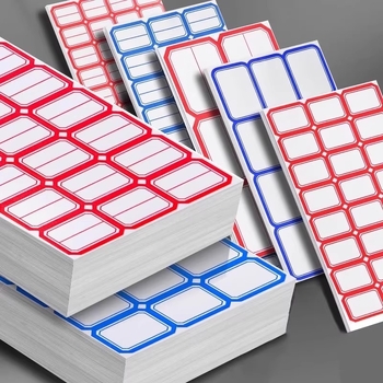 Etichete autocolante pentru preț și nume, dreptunghiulare, cod produs 913, material: hârtie specială autoadezivă, adeziv topit la cald, cu hârtie de susținere.