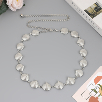 Lanac za struk u američkom stilu, metal, duljine 110 cm, širine 2 cm, etnički stil, unisex