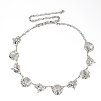 Lanac za struk u američkom stilu, metal, duljine 110 cm, širine 2 cm, etnički stil, unisex