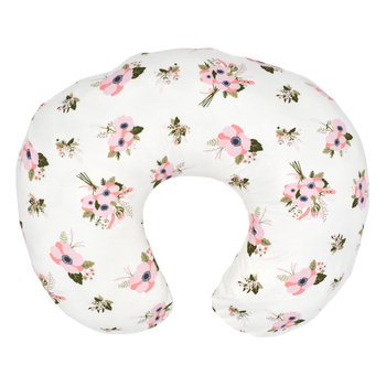 Εκτυπωμένο σετ 2 τεμαχίων καλύμματα μαξιλαριού θηλασμού σε σχήμα U, ελαστικό ύφασμα πολυεστέρα-ελαστάν, αφαιρούμενο κάλυμμα