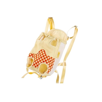 Geantă de transport pentru animale de companie (pisici și câini), material textil, model dungat, capacitate 500, rigiditate medie