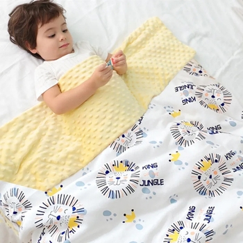 Бебешко одеяло, чист памук, 300–500 г, четири сезона, за новородени