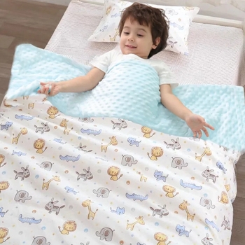 Бебешко одеяло, чист памук, 300–500 г, четири сезона, за новородени