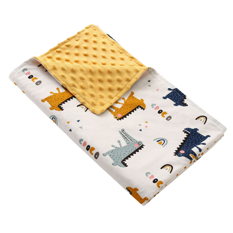 Бебешко одеяло, чист памук, 300–500 г, четири сезона, за новородени