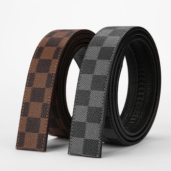 Muški pojas od prave kože, gornji sloj teleće kože, automatska kopča, kopča od legura, širina 2–4 cm