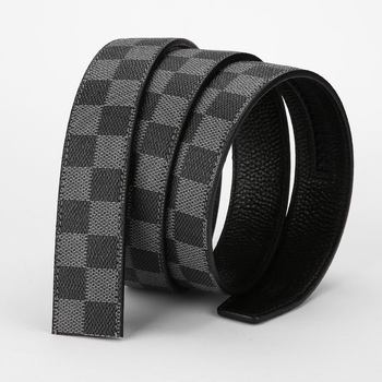 Muški pojas od prave kože, gornji sloj teleće kože, automatska kopča, kopča od legura, širina 2–4 cm