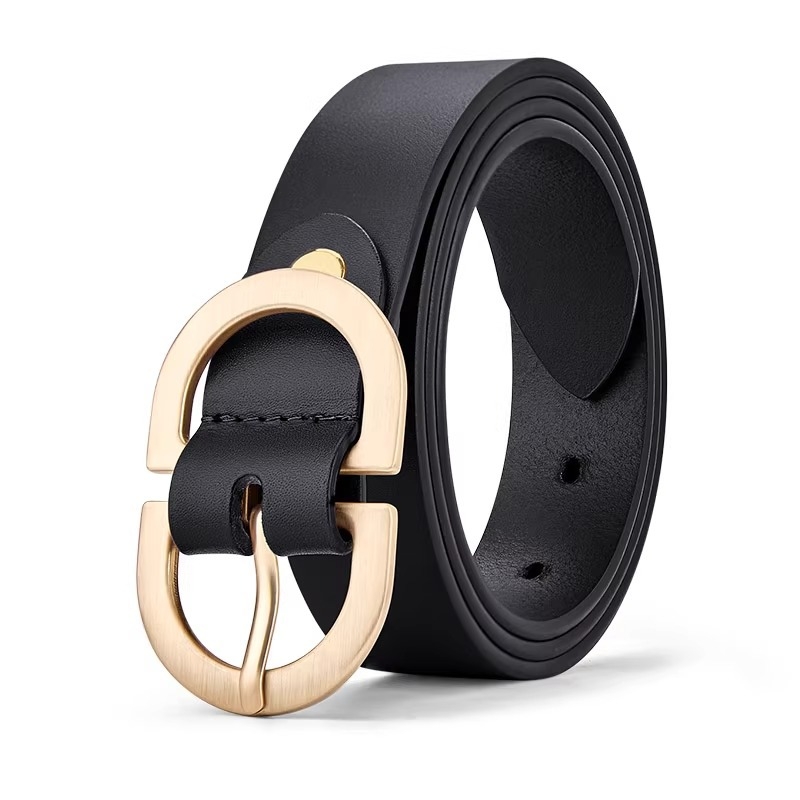 Geustos ženski kaiš s kopčom na pin, PU koža, širina 2–4 cm, stil All-Match, Simple, High sense, proljeće 2025