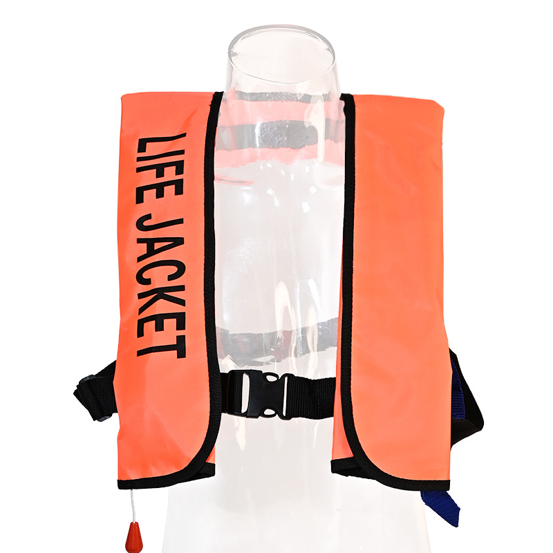 Automatska napuhujuća jakna za spašavanje – prijenosna za brodice, ribolov i plivanje, s velikom plutnošću, za odrasle