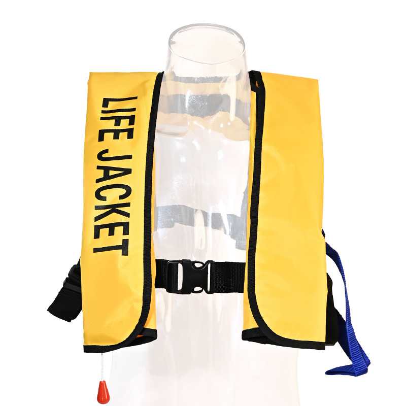 Automatska napuhujuća jakna za spašavanje – prijenosna za brodice, ribolov i plivanje, s velikom plutnošću, za odrasle