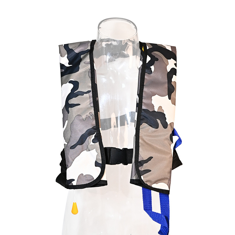 Automatska napuhujuća jakna za spašavanje – prijenosna za brodice, ribolov i plivanje, s velikom plutnošću, za odrasle