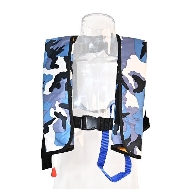 Automatska napuhujuća jakna za spašavanje – prijenosna za brodice, ribolov i plivanje, s velikom plutnošću, za odrasle