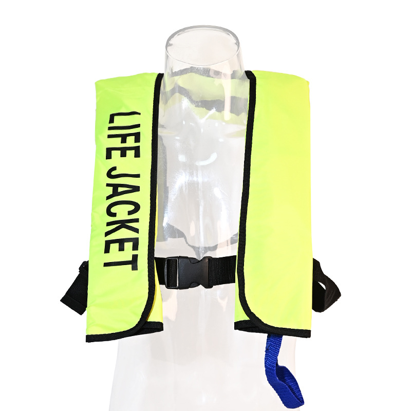 Automatska napuhujuća jakna za spašavanje – prijenosna za brodice, ribolov i plivanje, s velikom plutnošću, za odrasle