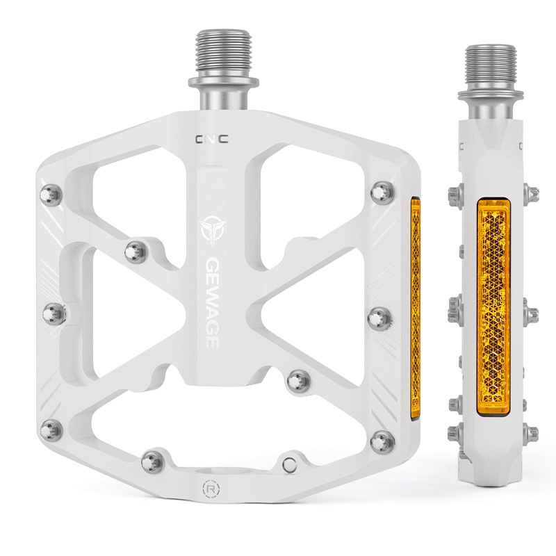 ROCES alumínium ötvözet pedálok országúti kerékpárhoz reflektorral