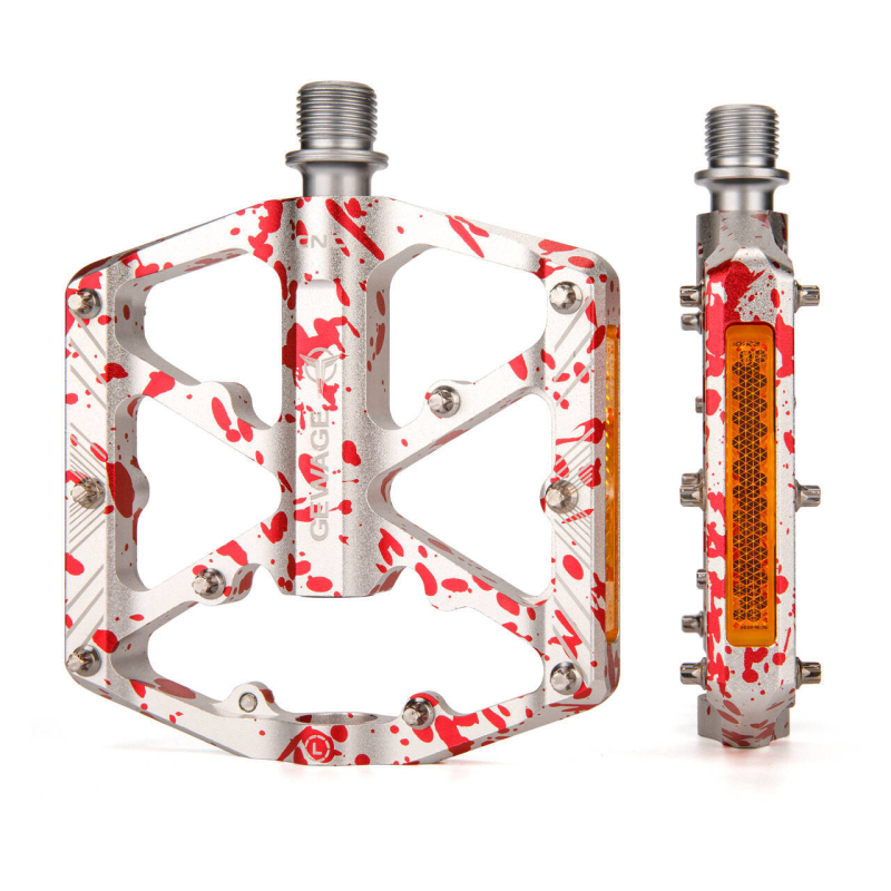 ROCES alumínium ötvözet pedálok országúti kerékpárhoz reflektorral