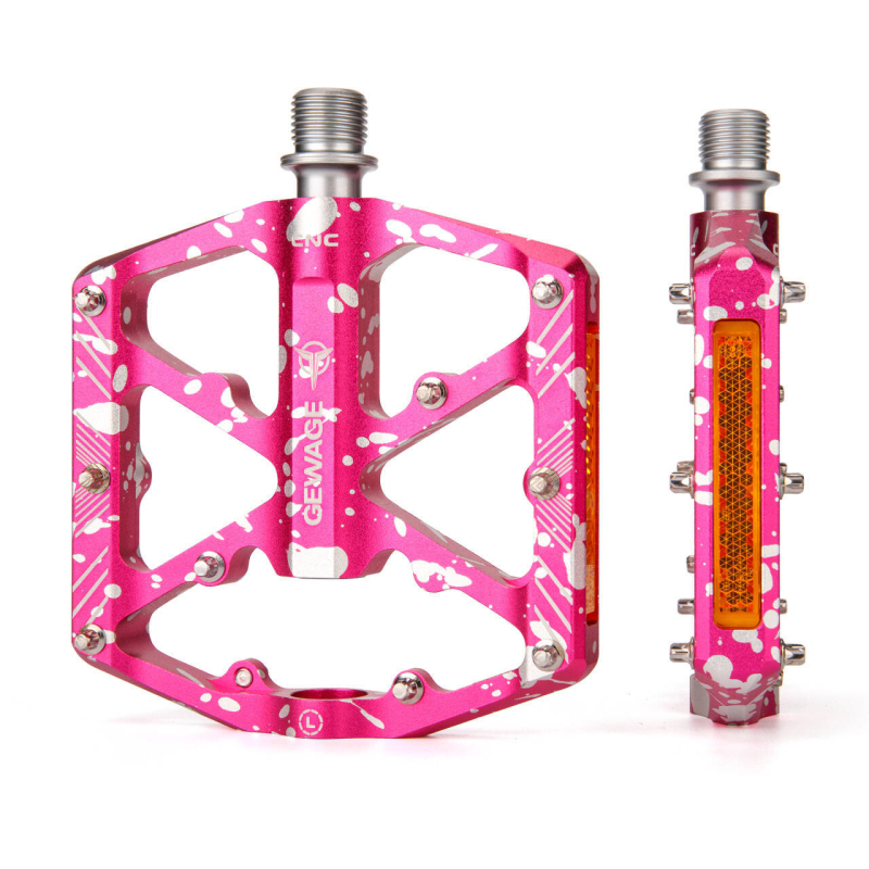 ROCES alumínium ötvözet pedálok országúti kerékpárhoz reflektorral