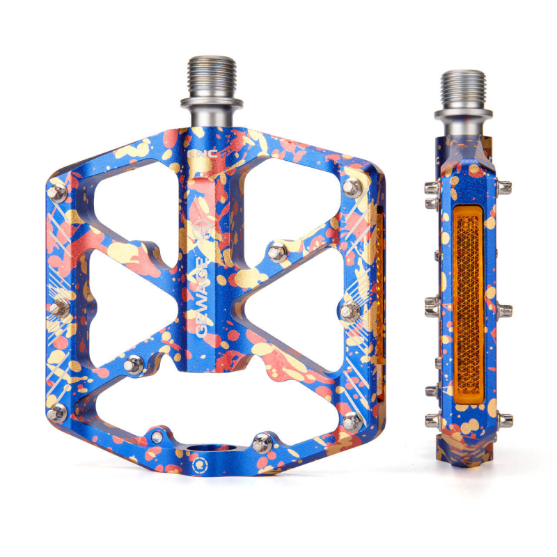 ROCES alumínium ötvözet pedálok országúti kerékpárhoz reflektorral