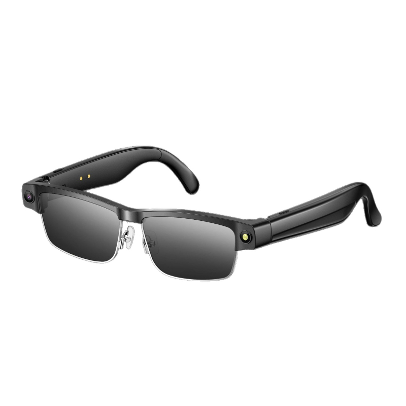 L802 Pametne AI naočale s kamerom 8MP, 4GB memorije, 270mAh baterija, Bluetooth pozivi, reprodukcija glazbe, anti-plavo svjetlo