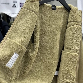 Kapuljačasta dvostruka polar fleece jakna — 900 g težine, topla, prilagođen kroj