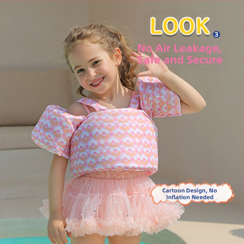 Detský plávací set s prstenmi na ruky a plávacou vestou – potlač, materiál vysokopresný twill a plávacia bavlna