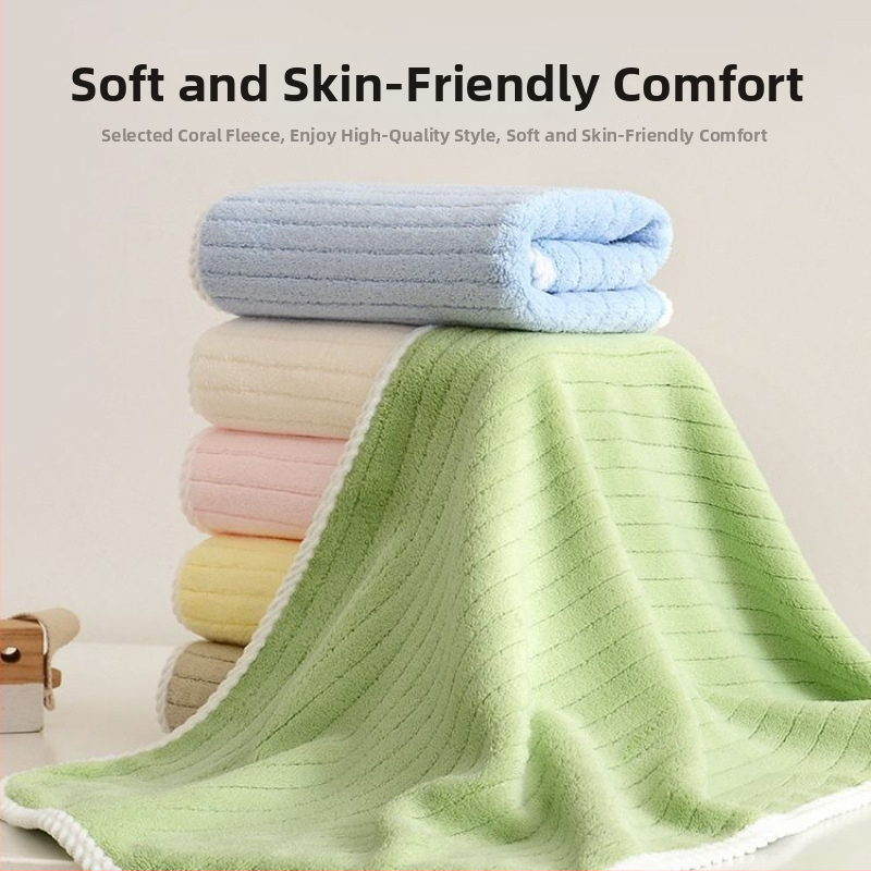 Dječji ručnik za lice, 100% pamuk, upijajući i mekan; težina 140–170 g; vezenje, tisak