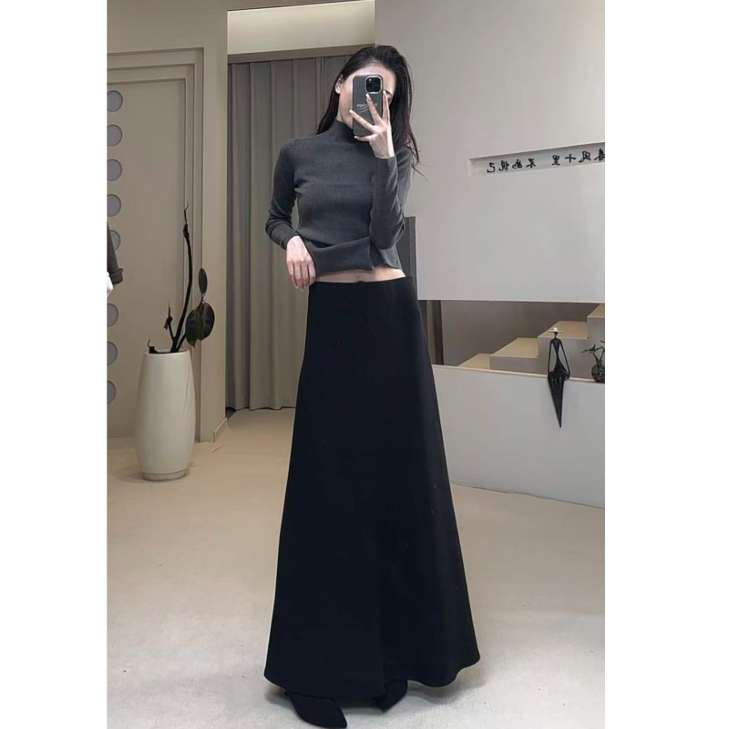 Proširena A-linijska duga suknja, stil Royal Sister, dizajn Private Server Socialite