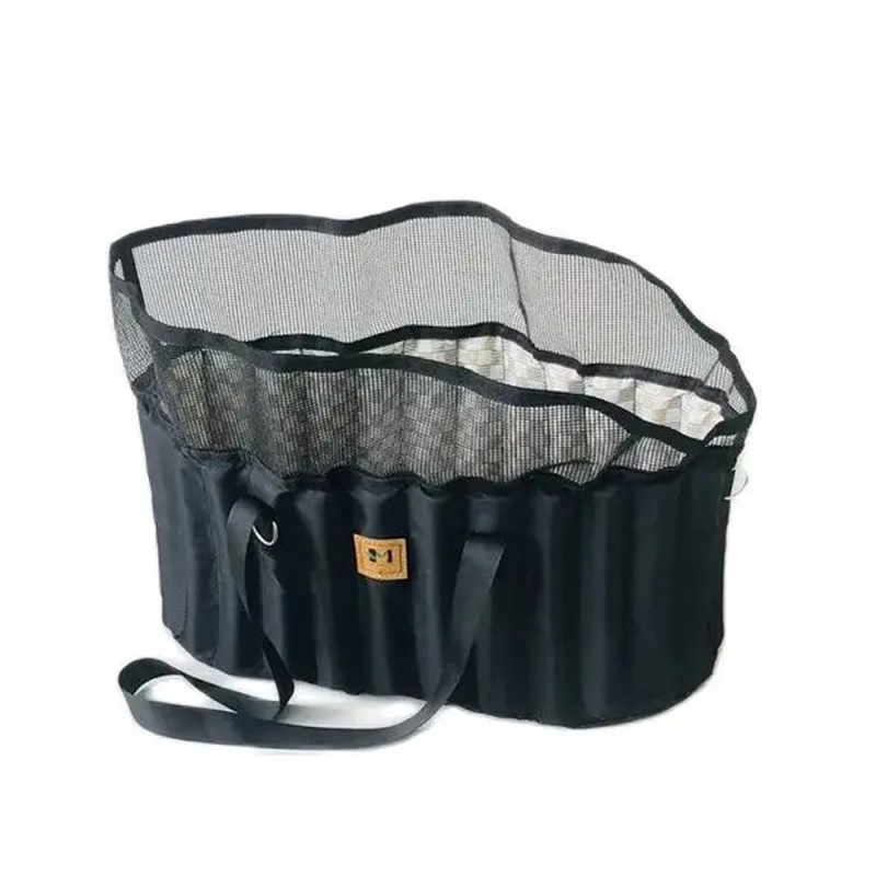Torba za kućne ljubimce, prijenosna moderna torba preko ramena za mačke i pse, platnena mrežasta materijal, kapacitet 5 kg, XMAOERS