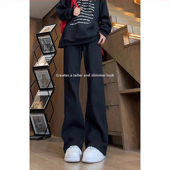 Muške farmerice ravnog kroja s niskim strukom, zip prednji zatvarač, pamuk-poliester mješavina, ručno crtani detalji