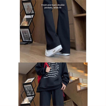 Muške farmerice ravnog kroja s niskim strukom, zip prednji zatvarač, pamuk-poliester mješavina, ručno crtani detalji