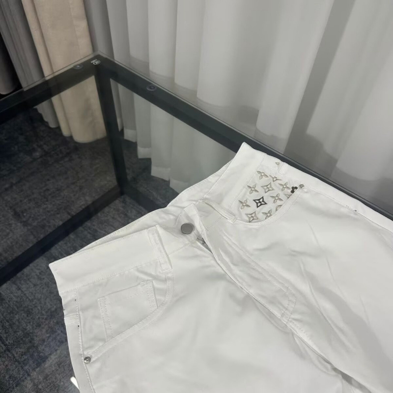 Traperice ravnog kroja za mlade, srednja struka, mikro-elastičnost, mješavina poliestera, tethered placket zatvaranje