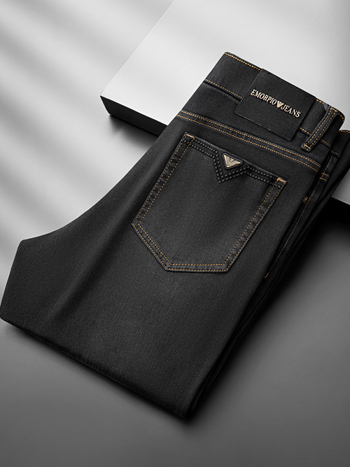 Traperice ravnog kroja, slim fit, srednja visina struka, kopčanje sprijeda, Lyocell-pamučna smjesa