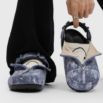 Muške Slip-On papuče s zatvorenim prstom, mrežasti gornji dio, EVA đon, casual