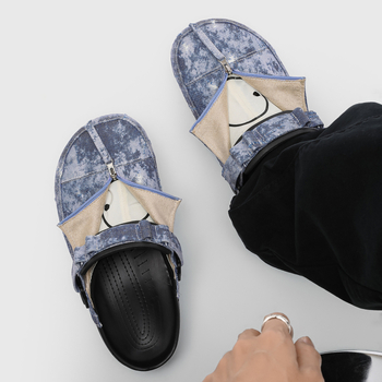 Muške Slip-On papuče s zatvorenim prstom, mrežasti gornji dio, EVA đon, casual
