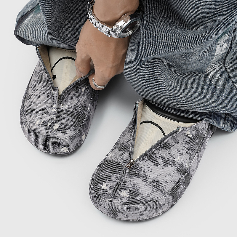 Muške Slip-On papuče s zatvorenim prstom, mrežasti gornji dio, EVA đon, casual