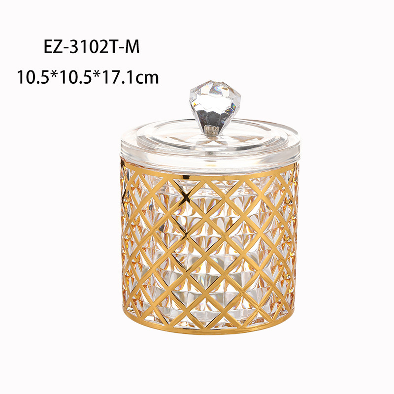 Akrilna okrugla posuda za skladištenje, 800–1000 ml, prehrambena kvaliteta, prilagodljiv logotip