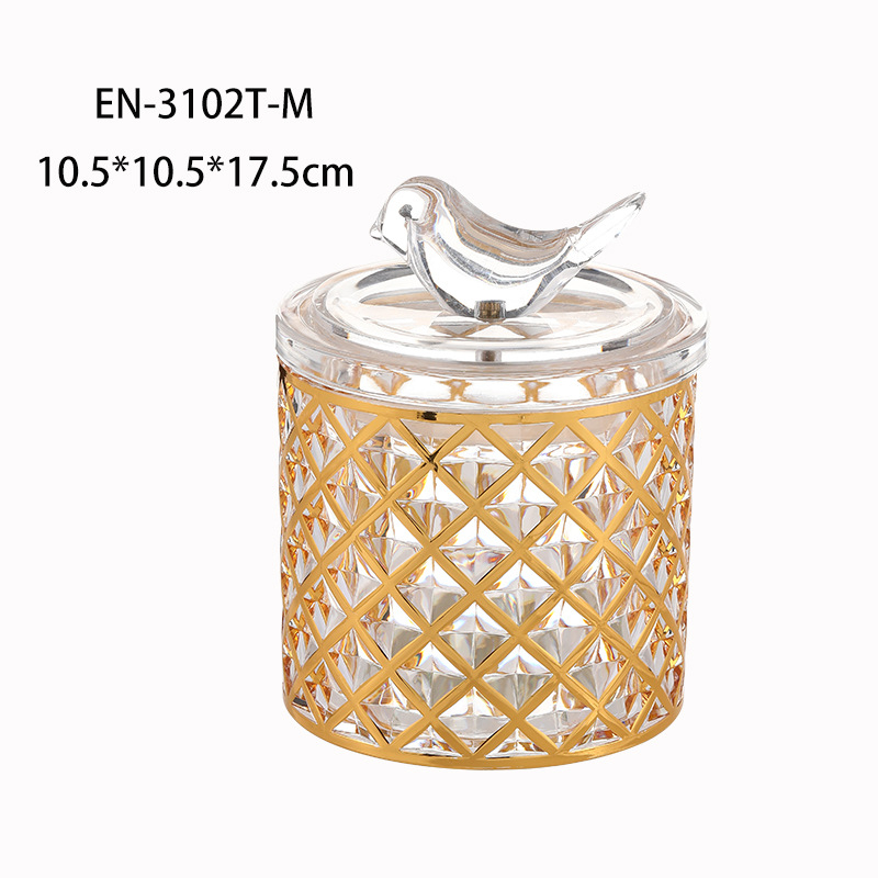 Akrilna okrugla posuda za skladištenje, 800–1000 ml, prehrambena kvaliteta, prilagodljiv logotip